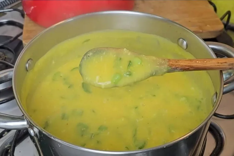 Imagem da Receita de Sopa de Fubá para Gripe