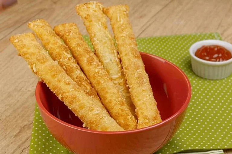 Imagem da Receita de Palitinho de Queijo com Massa de Pastel