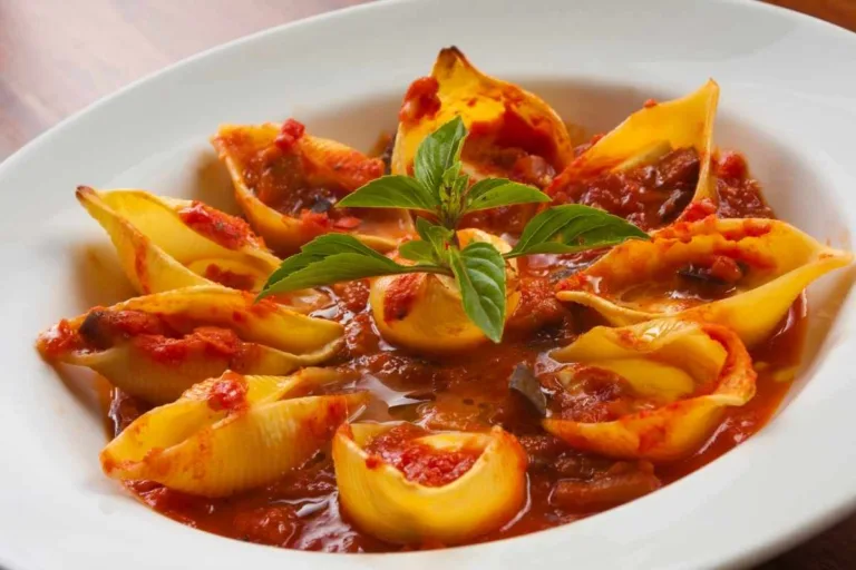 Imagem da Receita de Macarrão Recheado com Carne Moída.