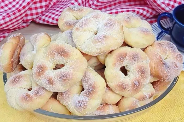 Receita de Rosquinha de Coco com Queijo.