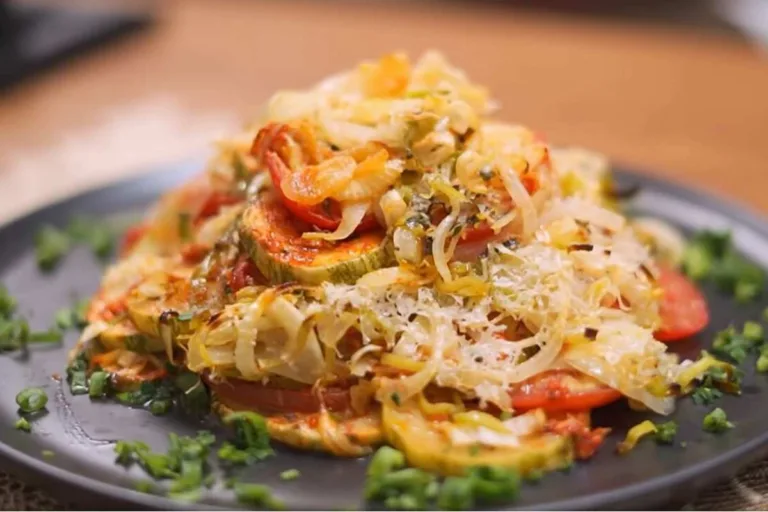 Imagem da Receita de Salada de Abobrinha de Forno.