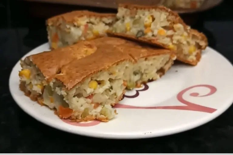 Receita de Torta de Seleta de Legumes.