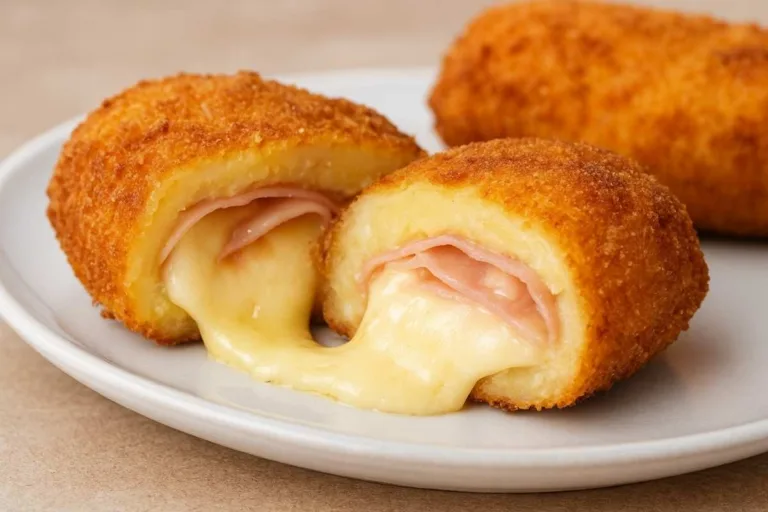 Imagem da Receita de Batata Recheada à Milanesa.