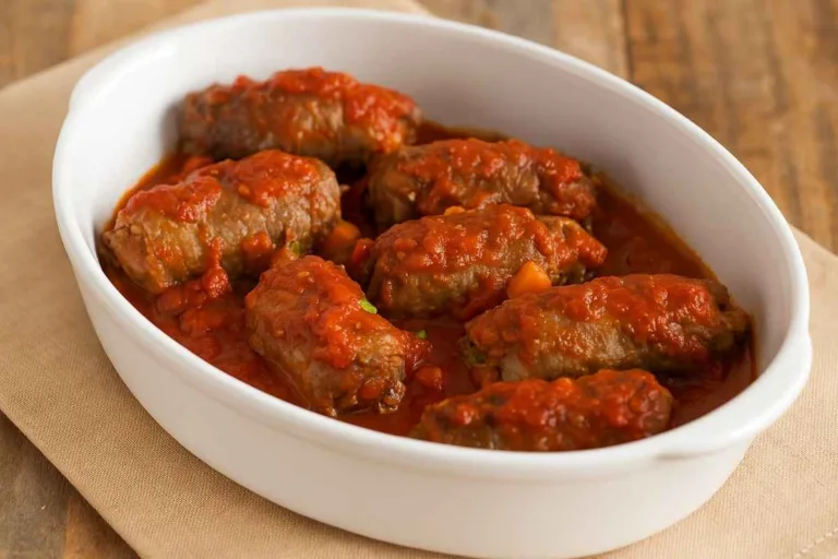 Imagem da Receita de Bife Recheado de Forno.