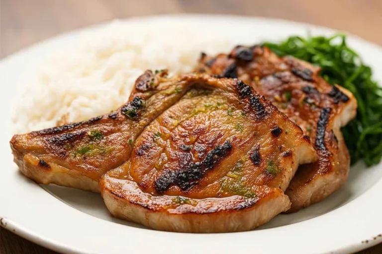 Imagem da Receita de Bisteca com Molho de Limão.
