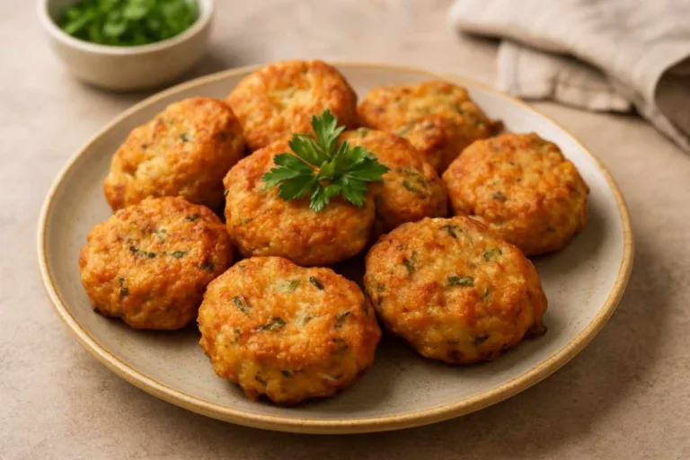 Imagem da Receita de Bolinho Fit de Mandioca com Frango.