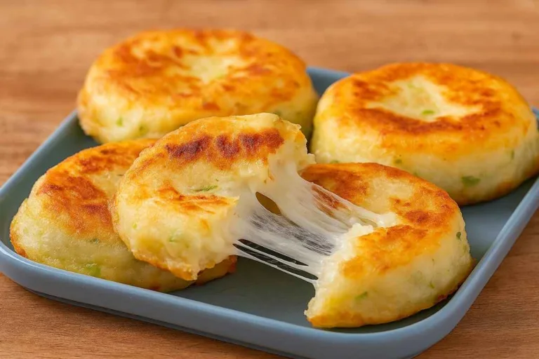 Imagem da Receita de Bolinho de Mandioca de Frigideira.