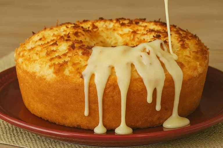 Imagem da Receita de Bolo Pão de Coco.