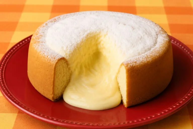 Imagem da Receita de Bolo Piscina de Leite Ninho.