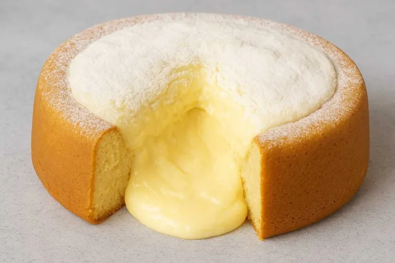 Imagem da Receita de Bolo Piscina de Leite Ninho.