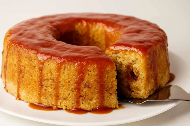 Imagem da Receita de Bolo de Mandioca com Goiabada.