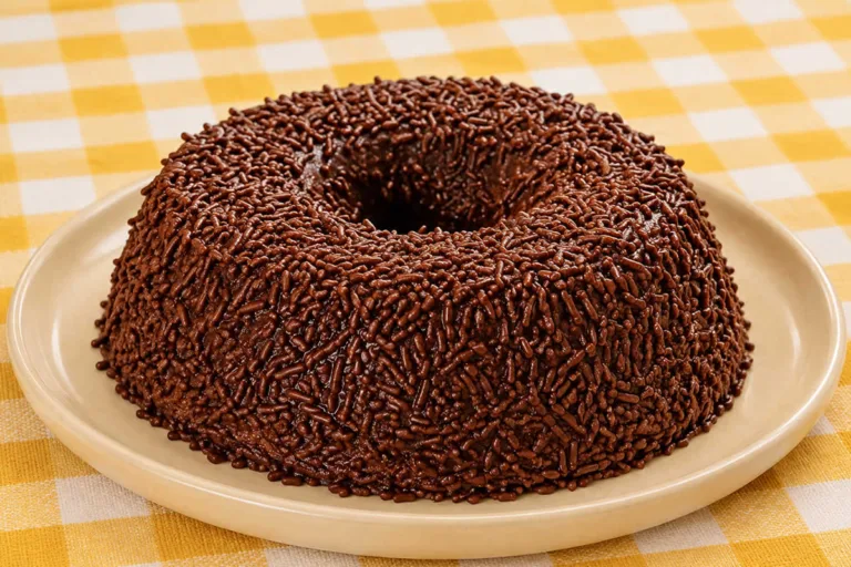 Imagem da Receita de Brigadeirão na Airfryer.