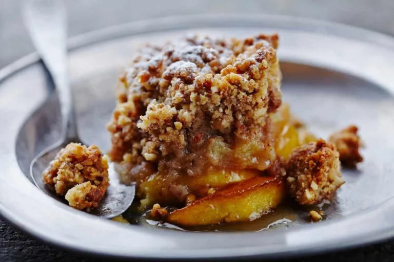 Imagem da Receita de Crumble de Maçã com Canela na Airfryer.