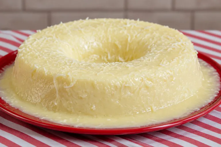 Imagem da Receita de Cuscuz de Tapioca com Leite Condensado.