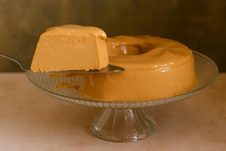 Imagem da Receita de Flan de Doce de Leite.