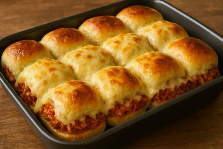 Imagem da Receita de Lanche de Forno com Pernil Desfiado.