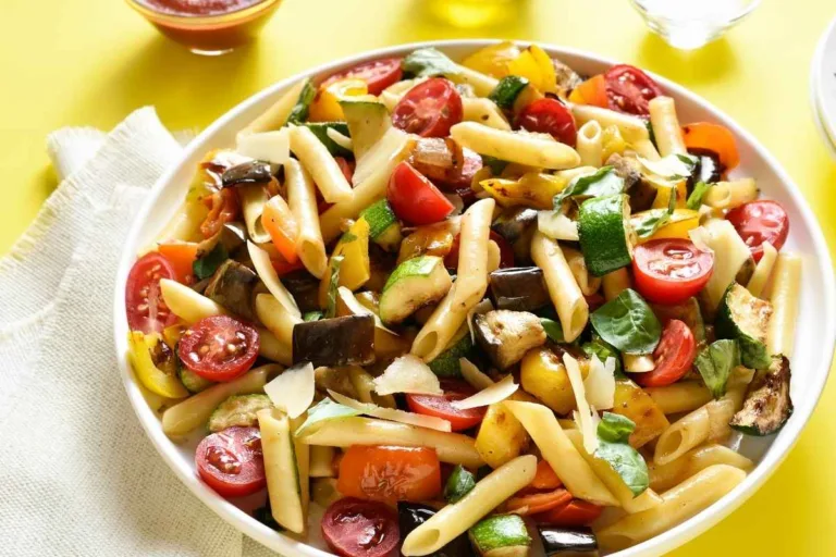 Imagem da Receita de Salada de Macarrão Integral com Berinjela