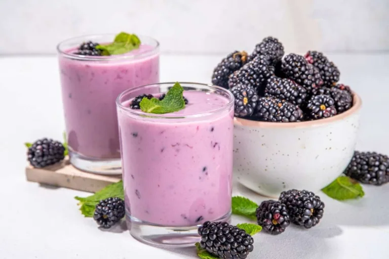 Imagem da Receita de Suco de Amora Cremoso.