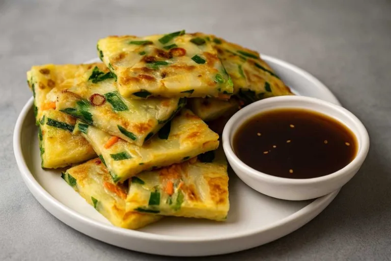 Imagem da Receita de Tijimi - A Panqueca Coreana de Cebolinha