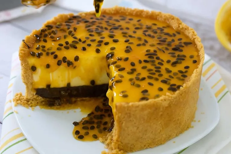 Imagem da Receita de Torta de Brigadeiro com Maracujá.