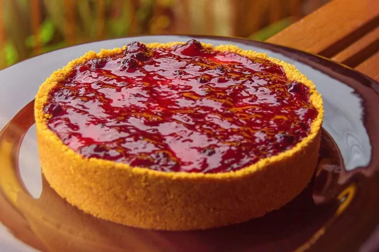 Imagem da Receita de Torta de Ricota com Frutas Vermelhas.