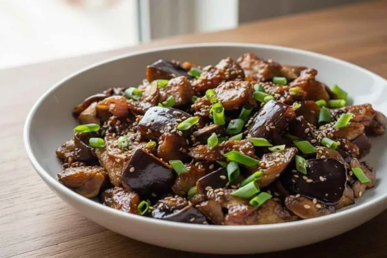 Imagem da Receita de Berinjela à Moda Oriental.