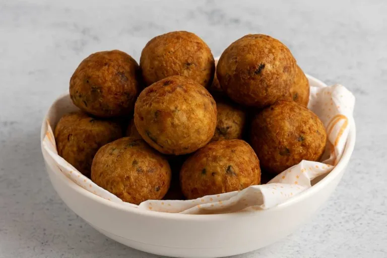 Imagem da Receita de Bolinho de Sardinha na Airfryer.