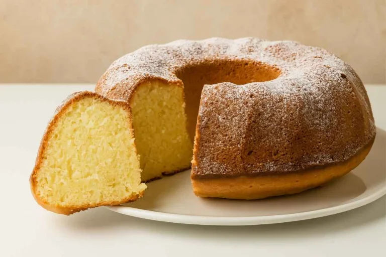 Imagem da Receita de Bolo Areia de Liquidificador.
