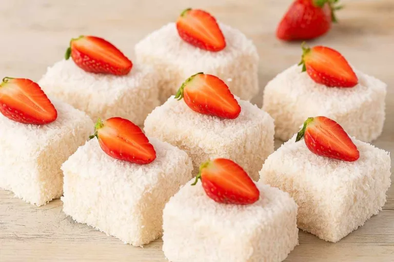 Imagem da Receita de Bolo Gelado de Morango.