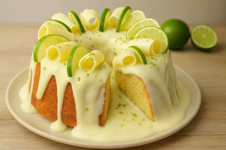 Imagem da Receita de Bolo Vulcão de Limão.