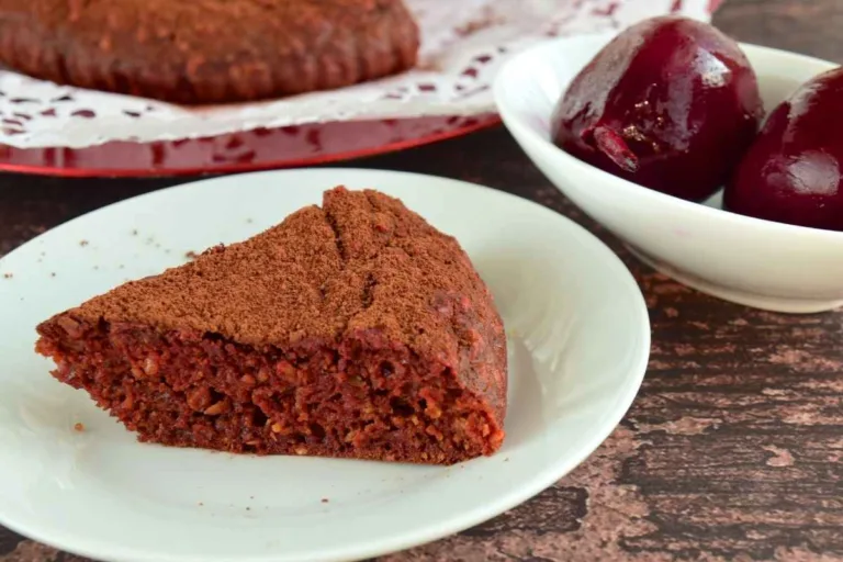 Imagem da Receita de Bolo de Beterraba com Laranja.