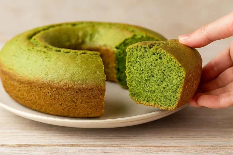 Imagem da Receita de Bolo de Espinafre.