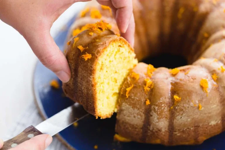 Imagem da Receita de Bolo de Laranja Sem Açúcar.