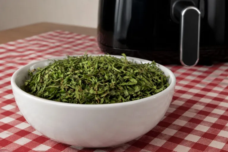 Imagem da Receita de Couve Crispy na Airfryer.
