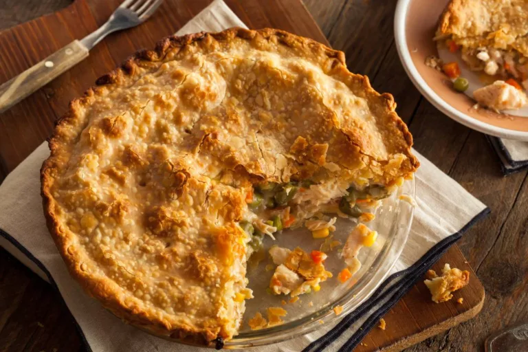 Imagem da Receita de Empadão de Frango Saudável para o Almoço.
