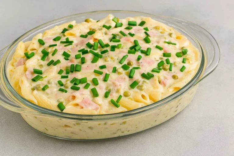 Imagem da Receita de Macarrão ao Creme de Cebola.
