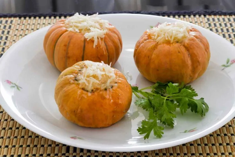 Imagem da Receita de Mini Abóbora com Recheio de Carne Seca.