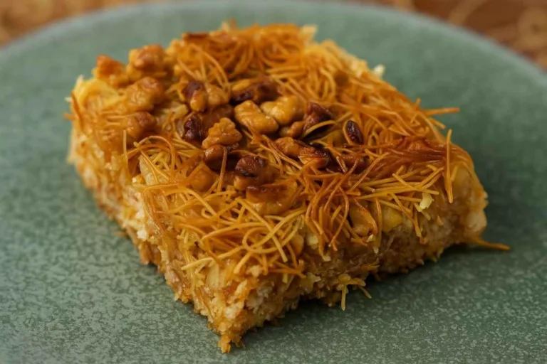 Imagem da Receita de Ninho de Nozes - Doce Árabe.