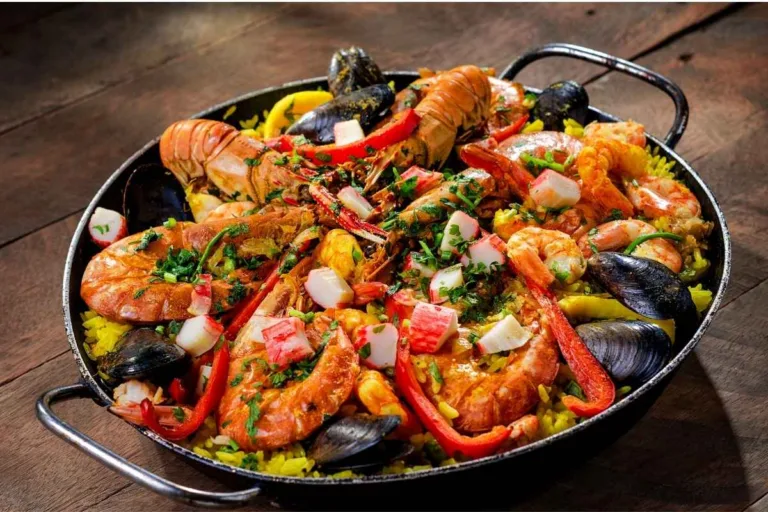 Imagem da Receita de Paella de Frutos do Mar