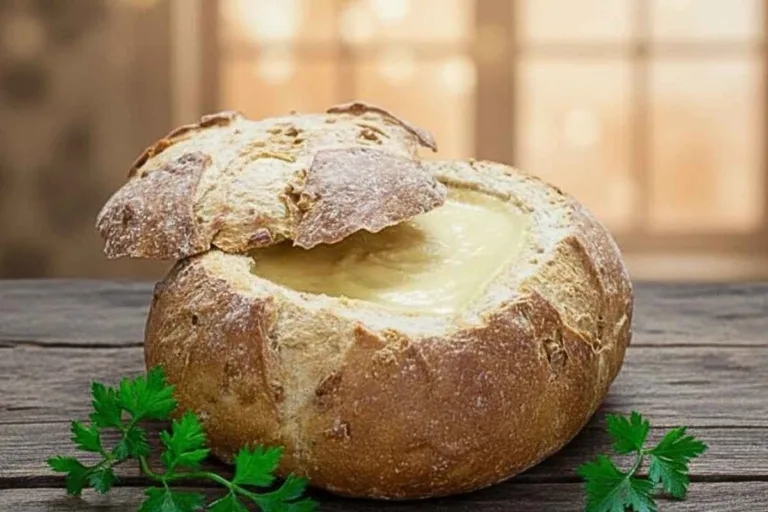 Imagem da Receita de Pão Italiano Recheado com Creme de Queijo.