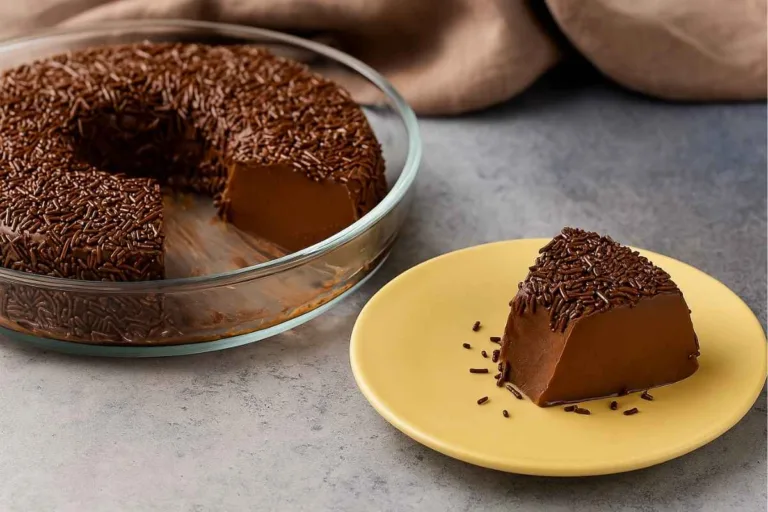 Imagem da Receita de Pudim de Chocolate Diet.