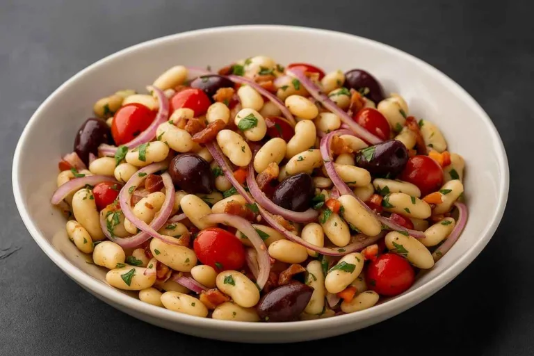 Imagem da Receita de Salada Fria de Feijão Branco.