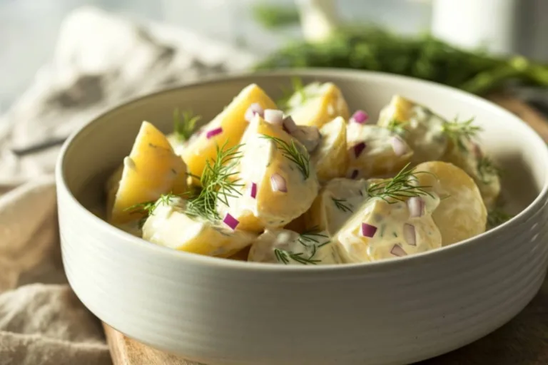 Imagem da Receita de Salada de Batata Doce com Iogurte Natural