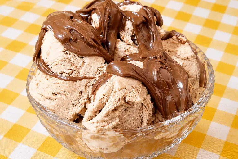 Imagem da Receita de Sorvete Caseiro de Nutella.