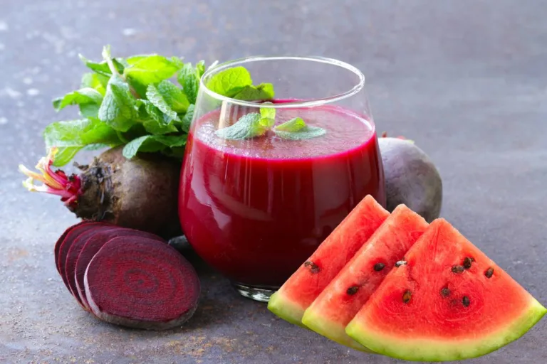 Imagem da Receita de Suco de Melancia com Beterraba Para Pré-Treino.