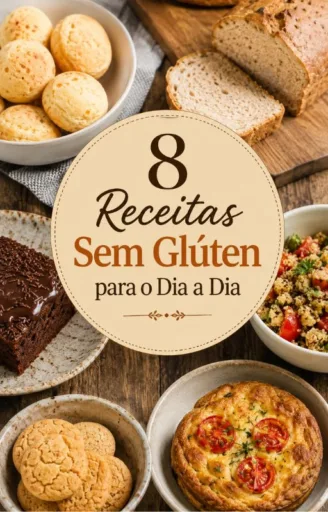 E-book 8 Receitas Sem Glúten para o Dia a Dia