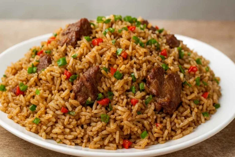 Imagem da Receita de Arroz Suíno - Faça em Minutos na Panela de Pressão.