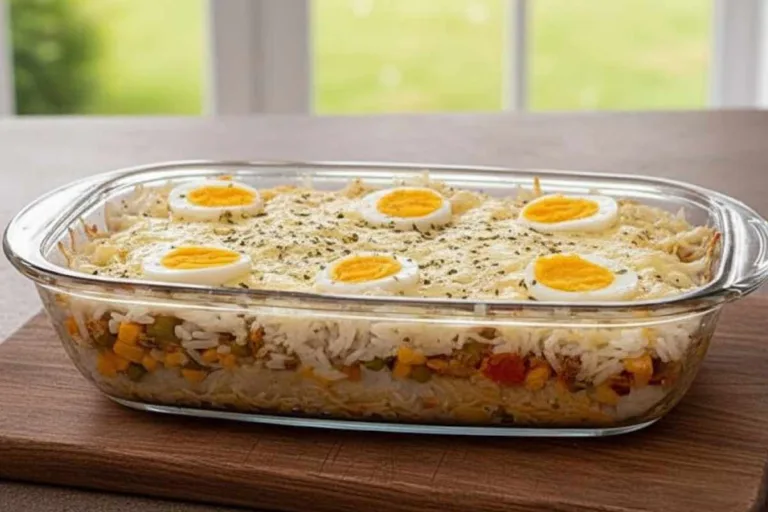 Imagem da Receita de Arroz de Forno de Sardinha.