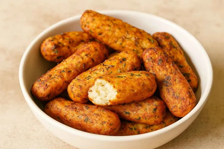 Imagem da Receita de Bolinho Vegetariano de Palmito com Batata.