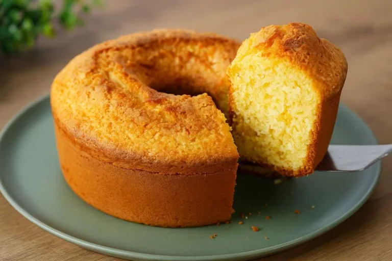 Imagem da Receita de Bolo de Abacaxi com Pedaços.